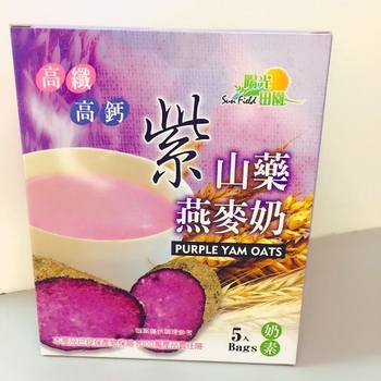 Image Purple Yam Oats 富懋 - 紫山药燕麦奶 （5packets）100grams